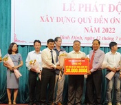 Chung tay xây dựng Quỹ Đền ơn đáp nghĩa để chăm lo tốt hơn cuộc sống người có công ở Bình Định